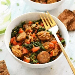 Sweet Potato Hash Protein Bowl