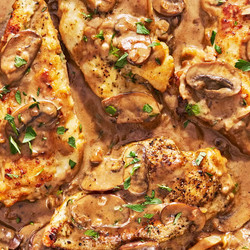 Creamy Chicken Marsala