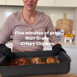 One-pan Baked Chicken And Gravy