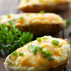 Twice Baked Potato Boats - Chef In Training
