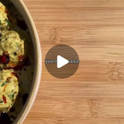 Golden Meatballs In Coconut Curry