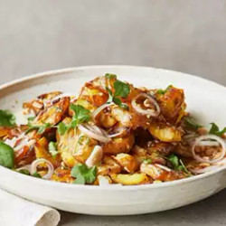 Thai-style Smashed Potatoes With Chilli Dressing
