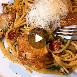 Pasta Toscana With Crispy Chicken