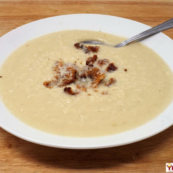 Parmesan Parsnip Soup