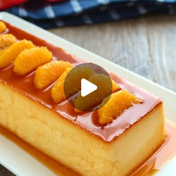 Flan De Naranja