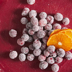 Cranberry Curd Tart