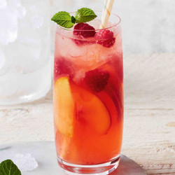 Peach Melba Punch Recipe