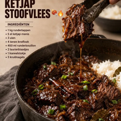 Slow Cooked Indonesisch Stoofvlees In Ketjapsaus