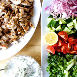 Chicken Gyro Salad