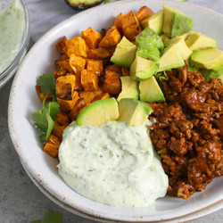Sweet Potato Taco Bowl