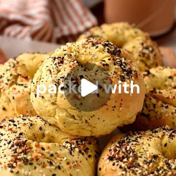 Protein Bagels (15g Protein, No Eggs, No Dairy)