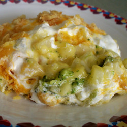 Broccoli Hash Brown Casserole