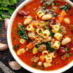 Pasta E Fagioli Soup (olive Garden Copycat)