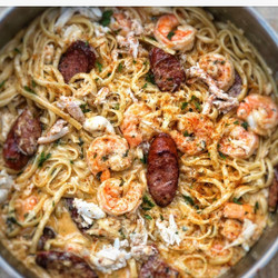 Seafood Boil Pasta