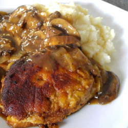 Champignons Mit Sahnesosse