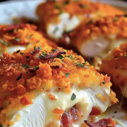 Cream Cheese and Bacon Stuffed Doritos Chicken