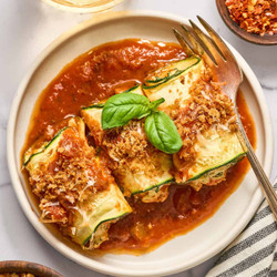 Vegan Zucchini Rollatini