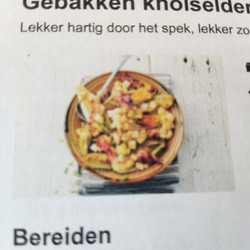 Gebakken knolselderii met gekaramelliseerde witlof