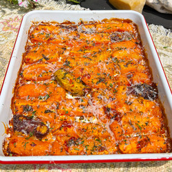 Oven-baked Crispy Parmesan Carrots