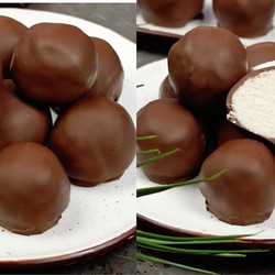 4-ingredient Coconut And Chocolate Truffles: A Bite-sized Treat For Any Occasion!