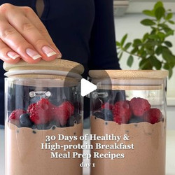 Blended Chocolate Overnight Oats