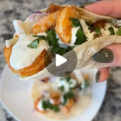 Creamy Shrimp Tacos