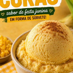 Sorvete de Curau na Ninja Creami