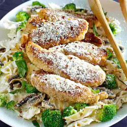 Olive Garden Parmesan Crusted Chicken