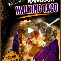 The Ultimate Crab Rangoon Walking Taco