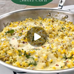 Cheesy Green Chile Sweet Corn
