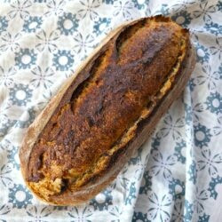 Large Rye Sourdough Bread