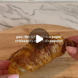 Viral Rice Paper Croissants