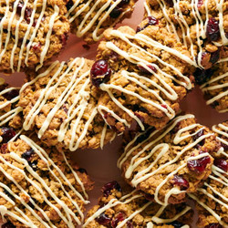Cranberry Orange Oatmeal Cookies