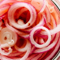 Quick-pickled Onions