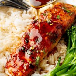 Hot Honey Salmon 