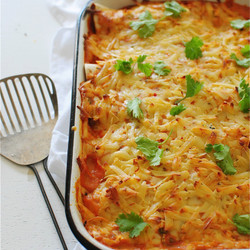 Spicy Chicken And Spinach Enchiladas