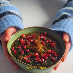 Ash-e Anar (pomegranate And Herb Soup)