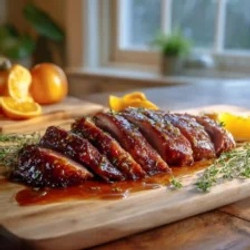 Crispy Duck Breast With Sweet Citrus Glaze – Elegant And Easy Comfort