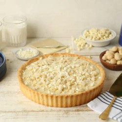 White Macadamia Nut Tart