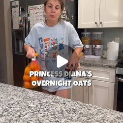 Princess Diana's Overnight Oats
