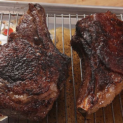 Dry-aged, Sous Vide, Torched-and-seared Bone-in Ribeyes (a.k.a. The Ultimate Steak) Recipe
