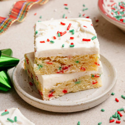 Christmas Sugar Cookie Bars