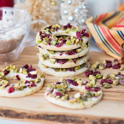Cranberry Lemon Pistachio Cookies