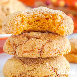 Chewy Pumpkin Snickerdoodles