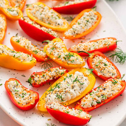 Stuffed Mini Bell Peppers