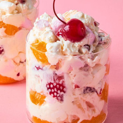 Ambrosia Eton Mess | Retro Christmas Dessert Mash-up eat dessert