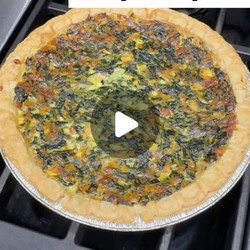 Spanach Jiben (spinach Quiche)