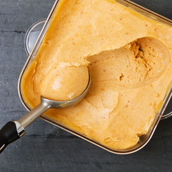 Easy Peach Sorbet