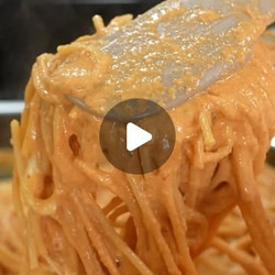 Creamy Chipotle Spaghetti (mexican Red Spaghetti)