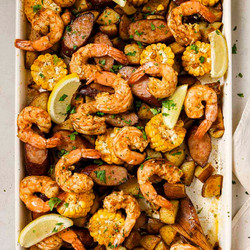 Sheet Pan Shrimp Boil